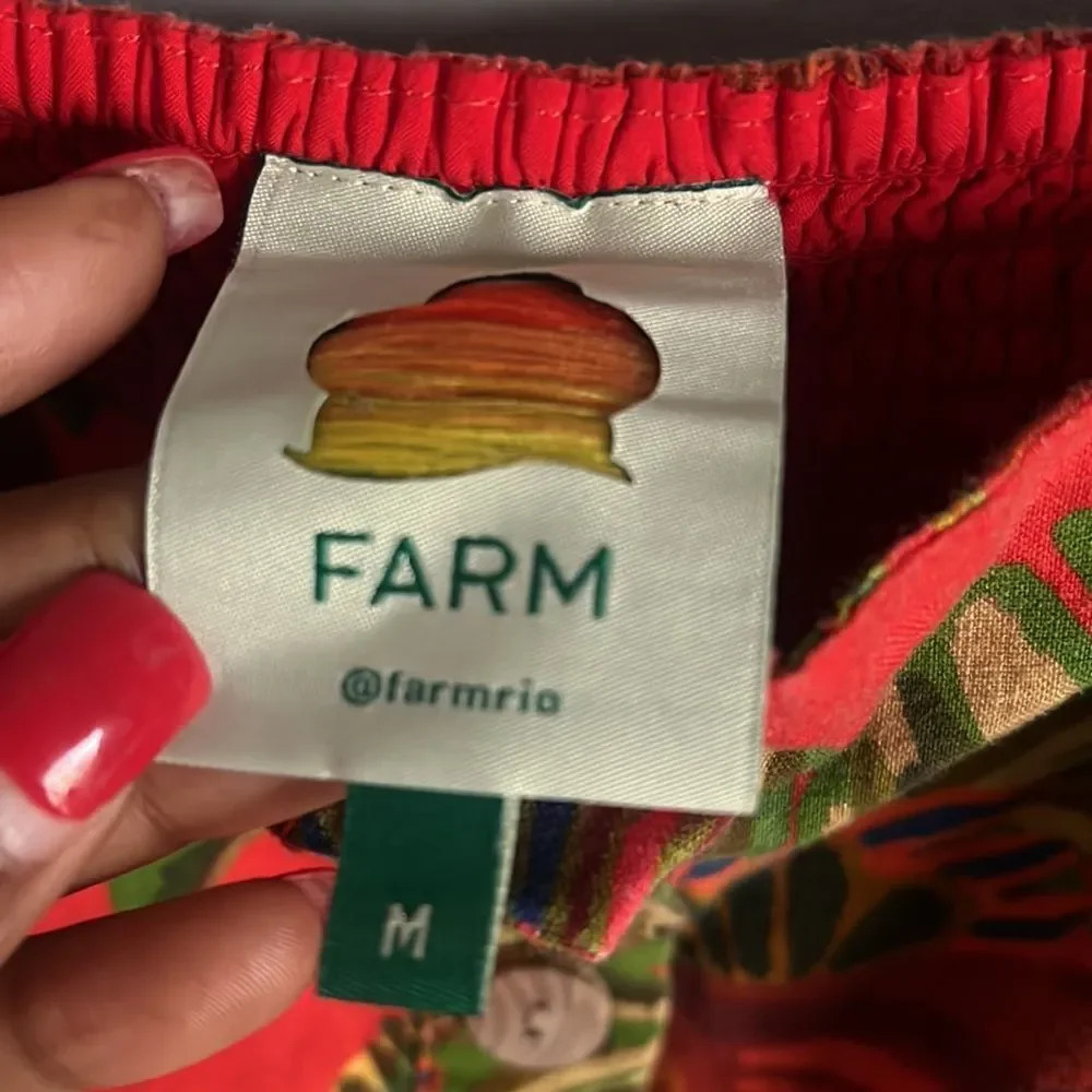 FARM Rio Red Forest Birds Romper - Picture 8 of 14